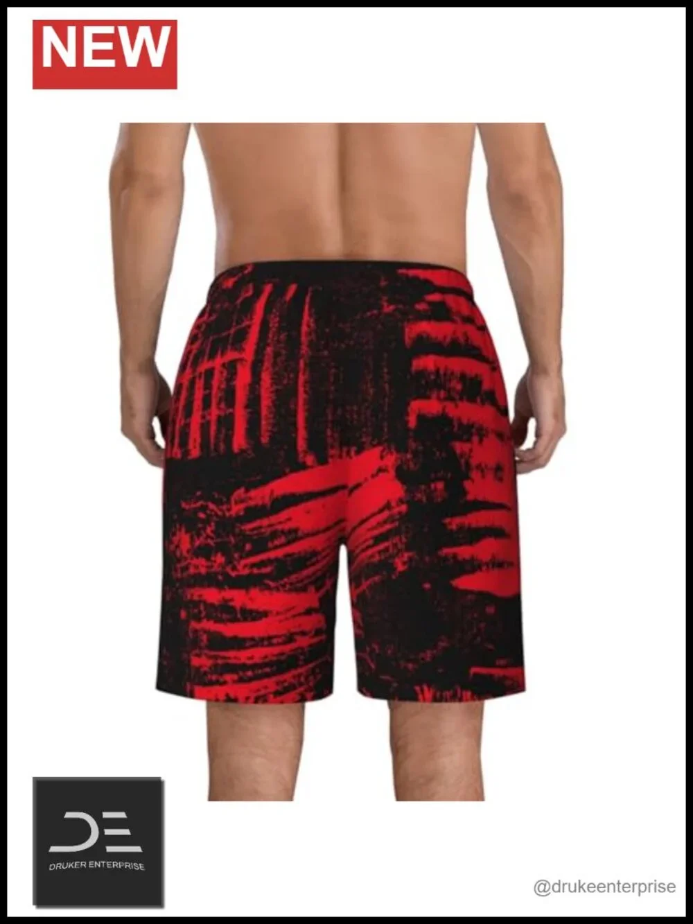 Quick Dry Swim Trunks with Mesh Lining Board Shorts Beach Swimwear